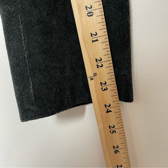 Vintage Wilsons Leather Maxima Women's Jacket Blazer Suede Floral Satin Waist S - Picture 15 of 15